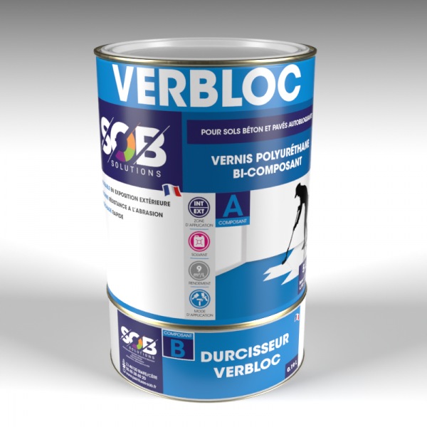 Vernis polyuréthane, à l'eau et acryliques pour béton ciré.