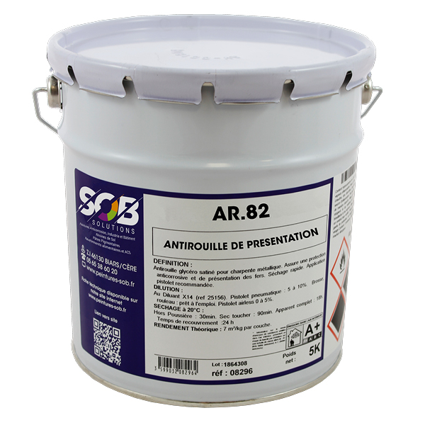 Peinture antirouille et anti corrosion